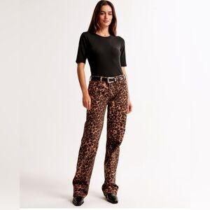 Abercrombie Low Rise Baggy Jean